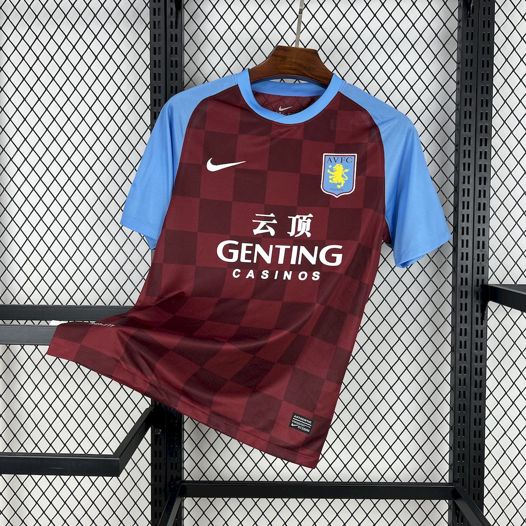 Camisola Retro Aston Villa F.C. Principal 2011/12 1