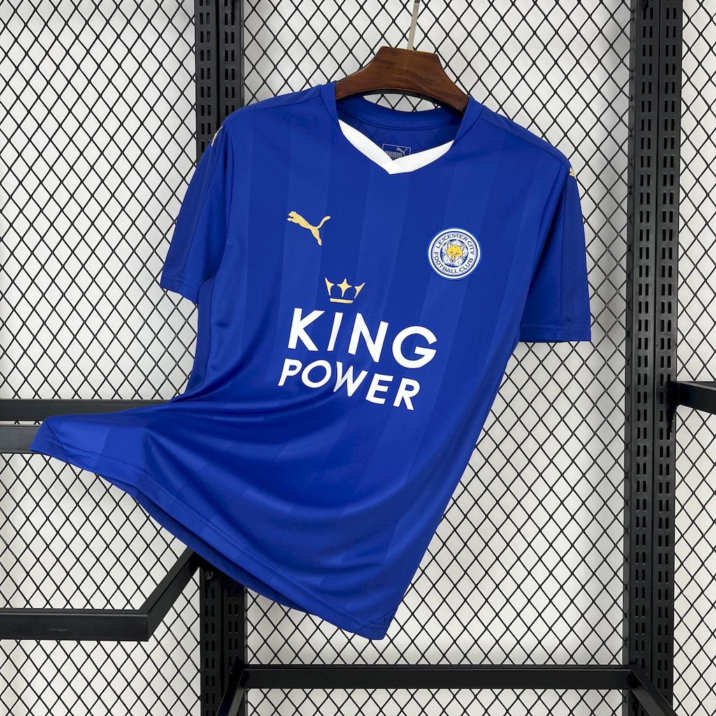 Camisola Retro Leicester City F.C. Principal 2015/16 1