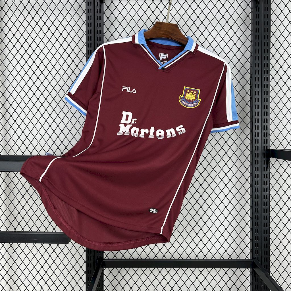 Camisola Retro West Ham United F.C. Principal 1999/00 1