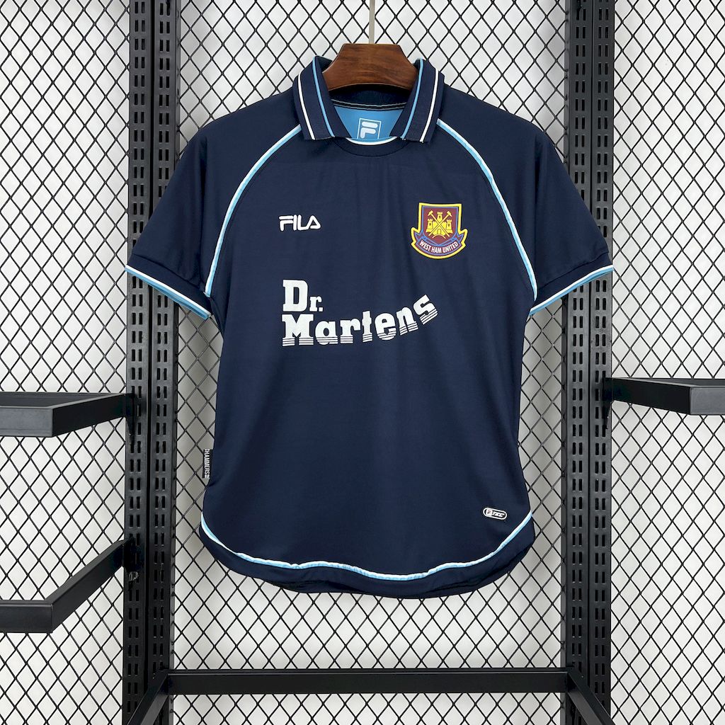 Camisola Retro West Ham United F.C. Terceira 1999/00 1