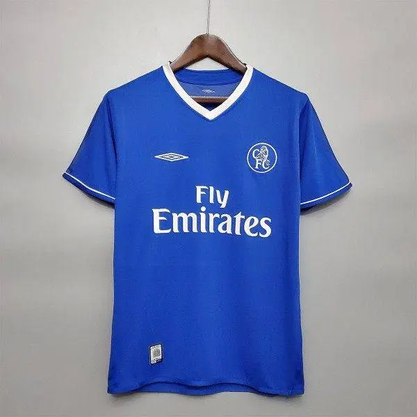 Camisola Retro Chelsea F.C. Principal 2003/04 1