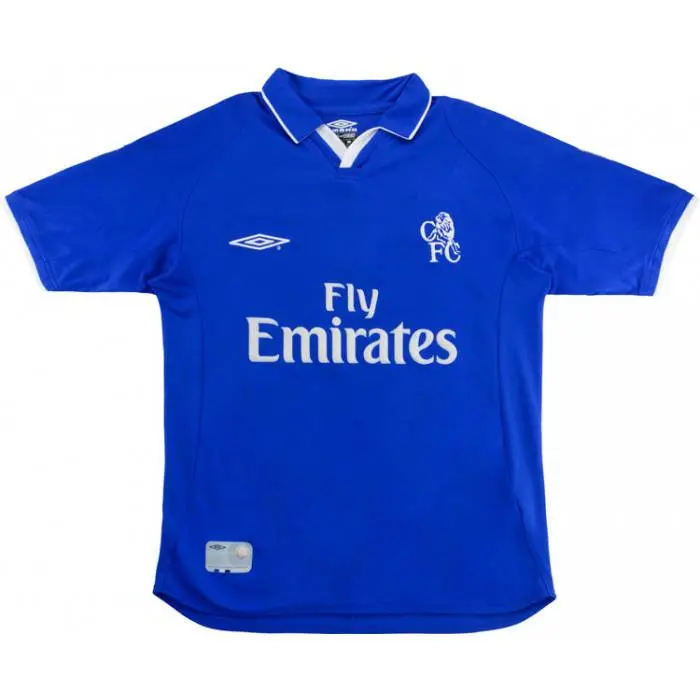 Camisola Retro Chelsea F.C. Principal 2001/02 1