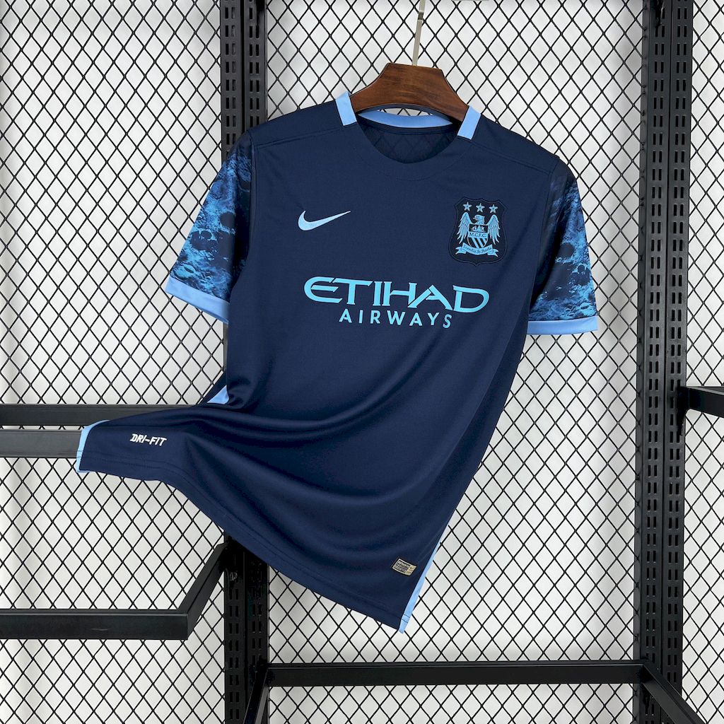 Camisola Retro Manchester City F.C. Alternativa 2015/16 1
