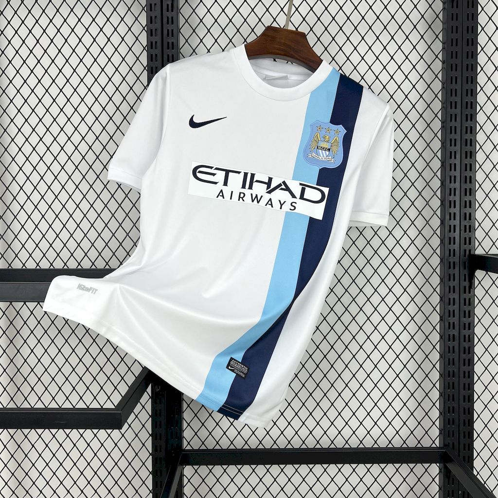 Camisola Retro Manchester City F.C. Terceira 2013/14 1