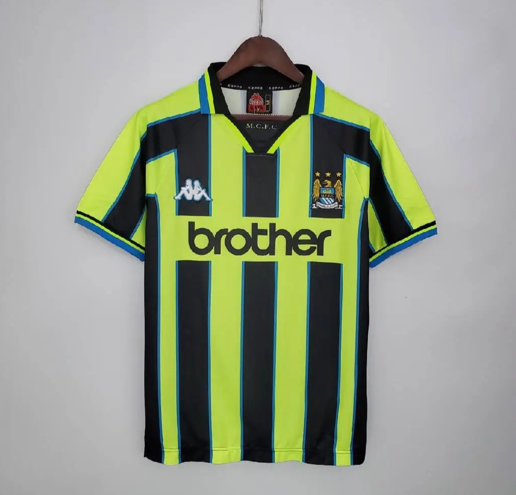 Camisola Retro Manchester City F.C. Alternativa 1998/99 1