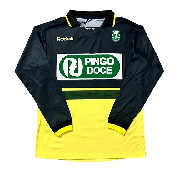 Camisola Retro Sporting C.P. Terceira 1999/00 - Manga Comprida 1