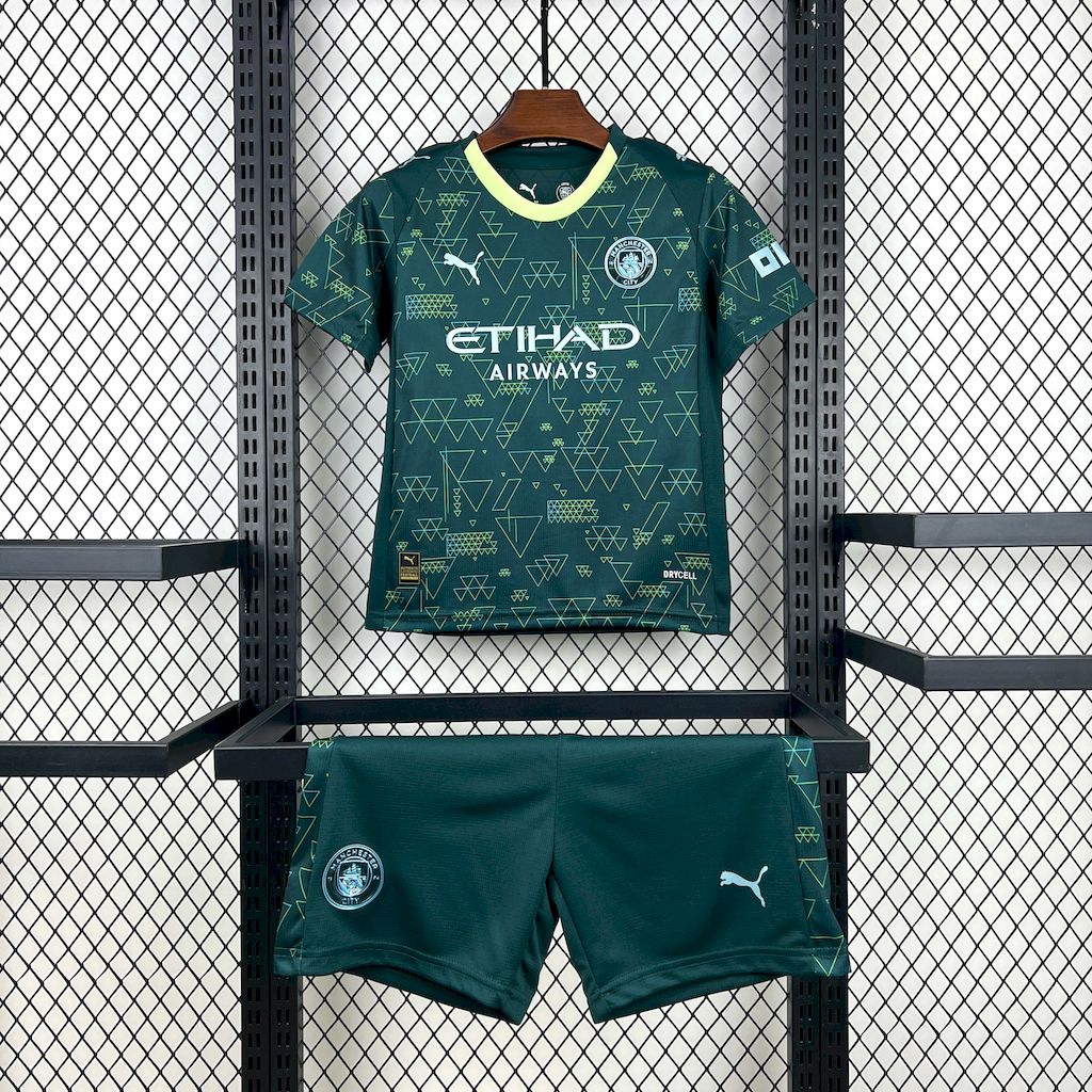 Equipamento Criança Manchester City F.C. Quarto 25/26  1