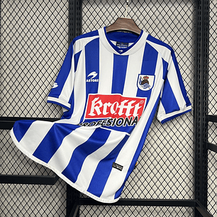 Camisola Retro Real Sociedad Principal 2002/03