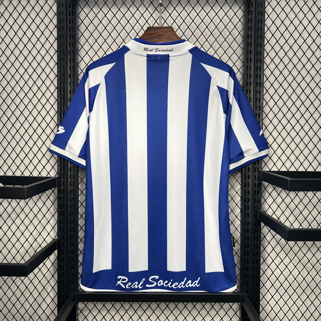 Camisola Retro Real Sociedad Principal 2002/03 2