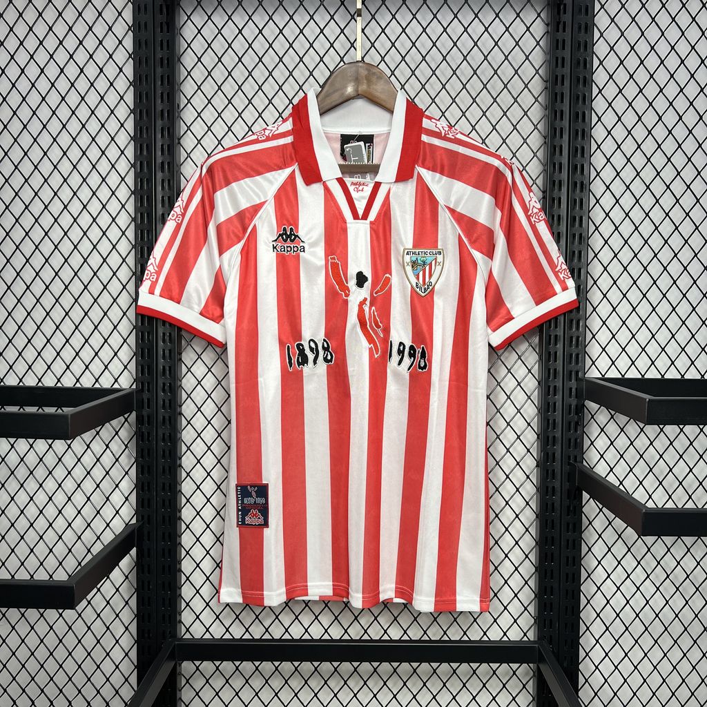 Camisola Retro Athletic Bilbao Principal 1997/98 1