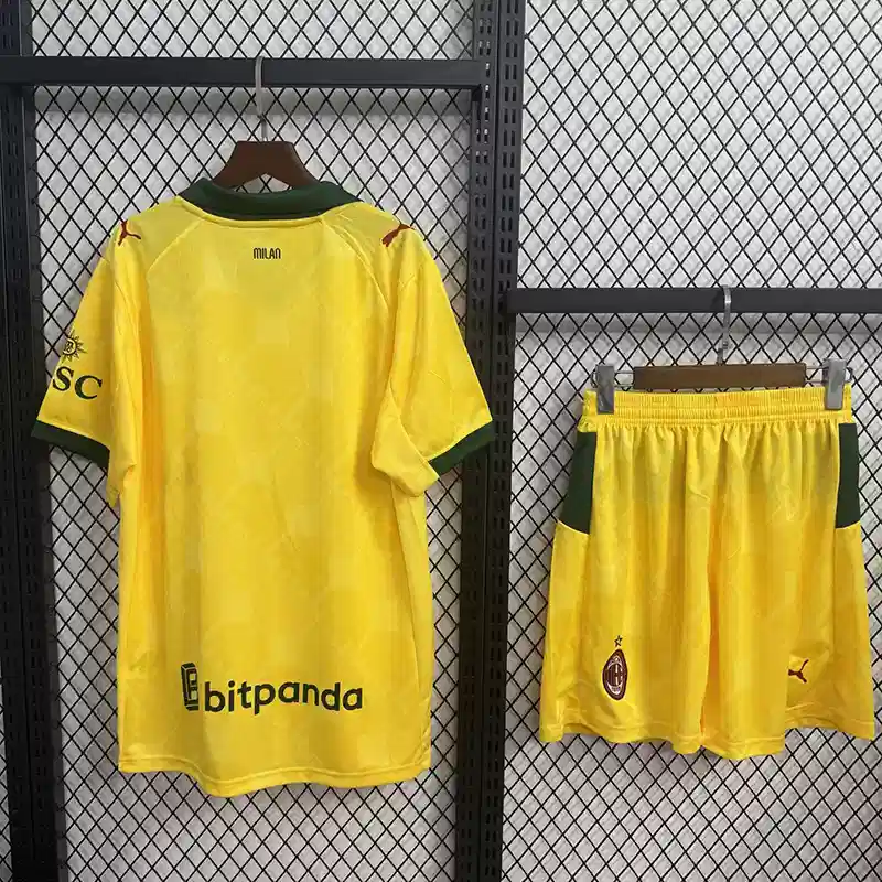 Equipamento Criança A.C. Milan Terceiro 25/26 2