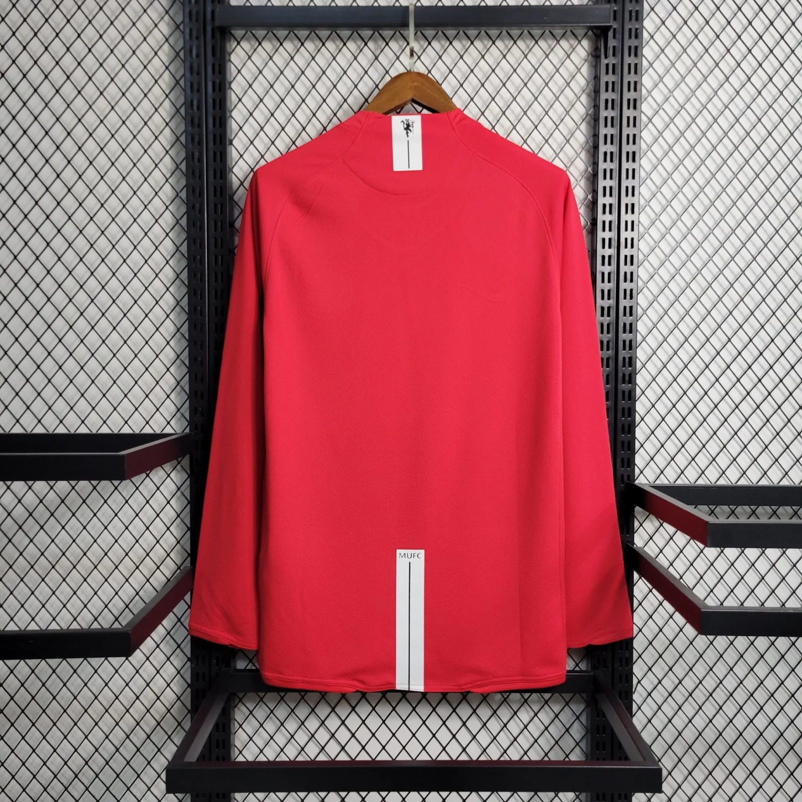 Camisola Retro Manchester United Principal 2007/08 - Manga Comprida 2