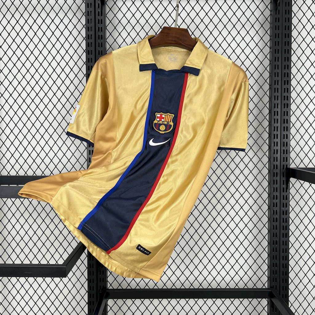 Camisola Retro F.C. Barcelona Alternativa 2001/02 1