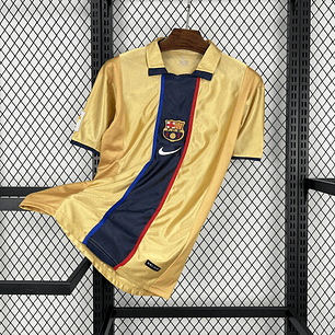 Camisola Retro F.C. Barcelona Alternativa 2001/02