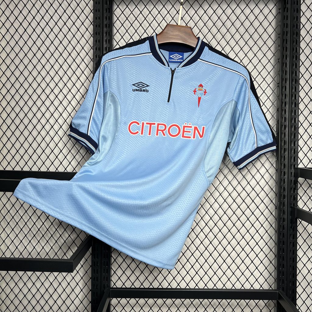 Camisola Retro R.C. Celta de Vigo Principal 1999/00 1