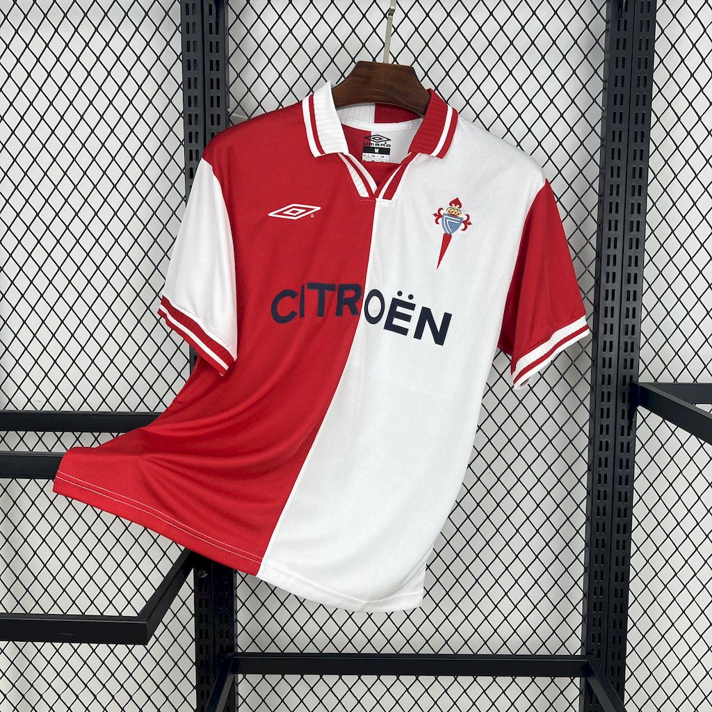 Camisola Retro R.C. Celta de Vigo Alternativa 2001/02 1