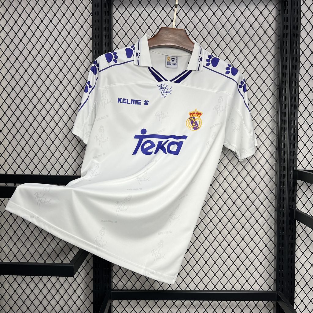 Camisola Retro Real Madrid C.F. Principal 1995/96 1