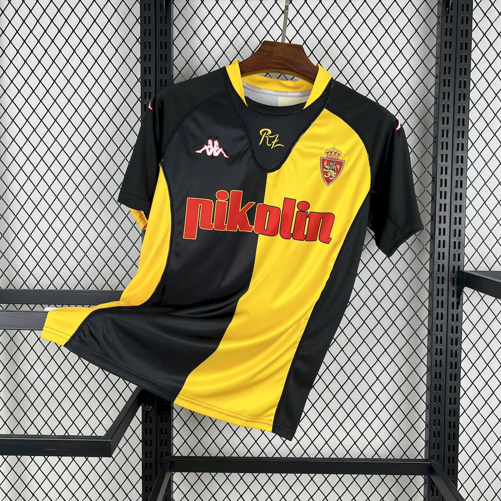 Camisola Retro Real Zaragoza Alternativa 2001/02 1
