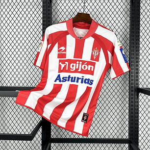 Camisola Retro Sporting de Gijón Principal 2008/09