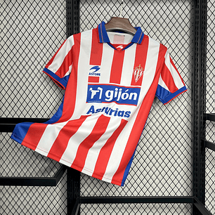 Camisola Retro Sporting de Gijón Principal 2001/02