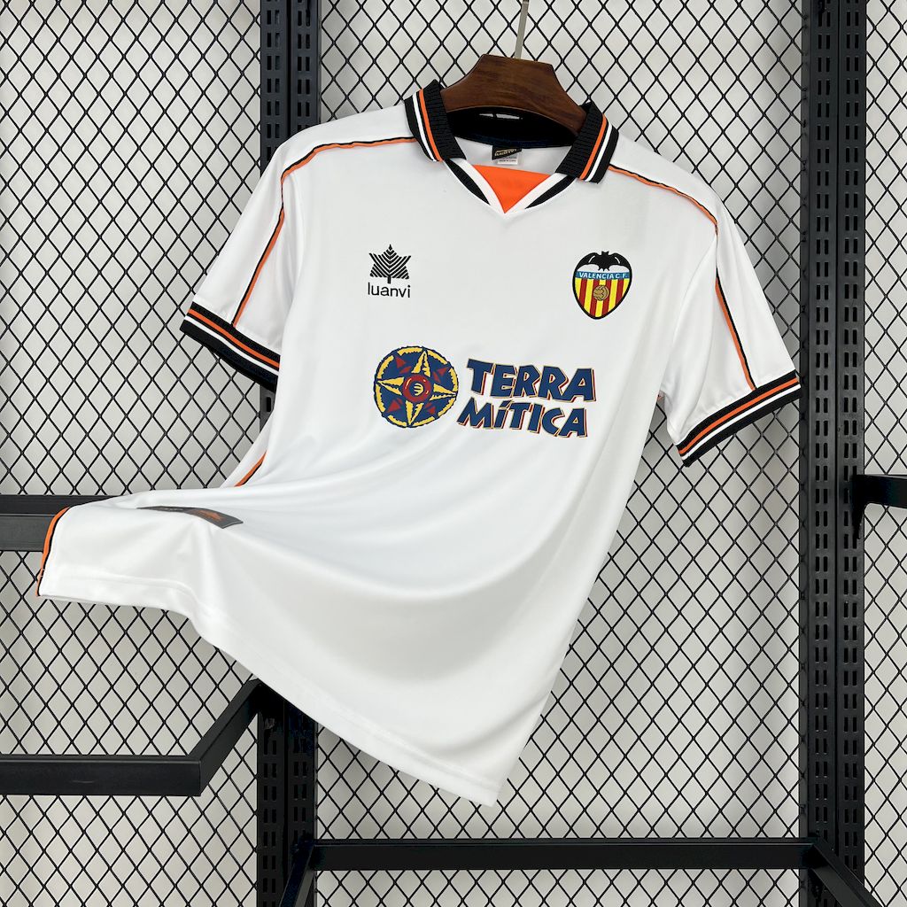 Camisola Retro Valencia C.F. Principal 1999/00 1
