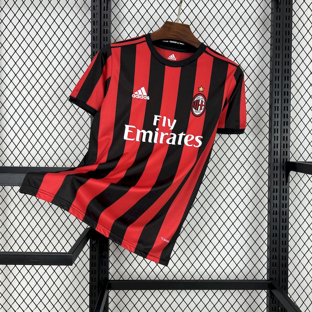 Camisola Retro A.C. Milan Principal 2017/18 1