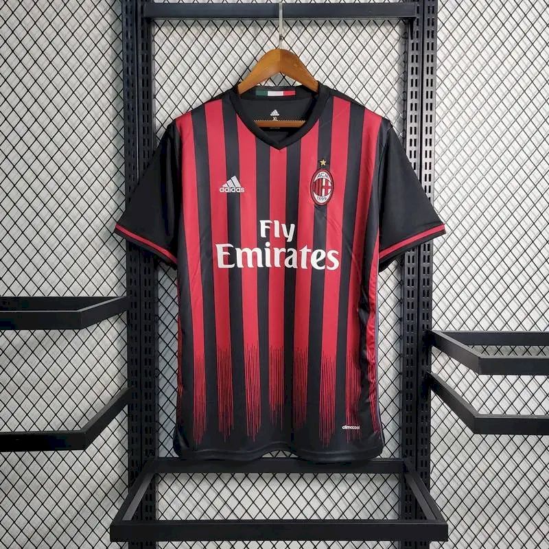 Camisola Retro A.C. Milan Principal 2016/17 1