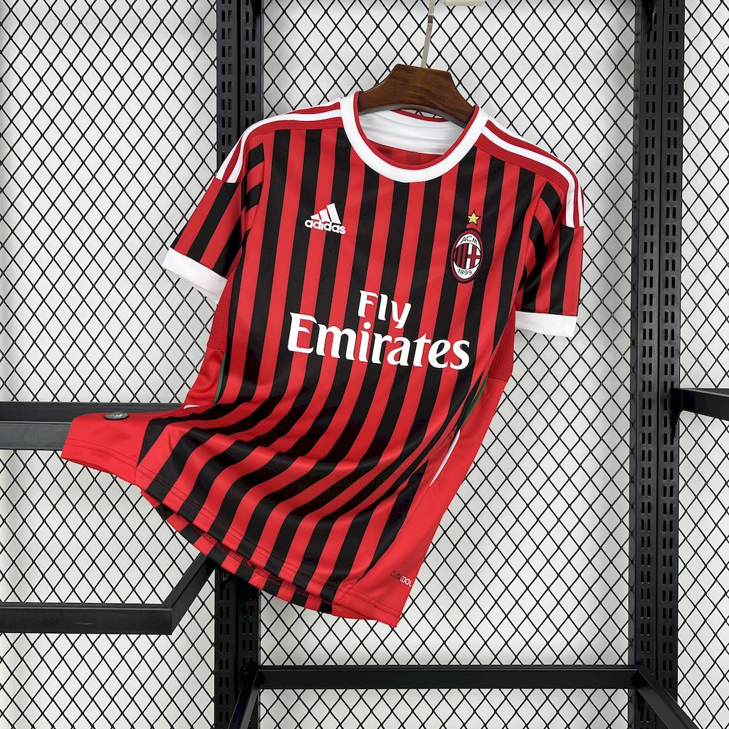 Camisola Retro A.C. Milan Principal 2011/12 1