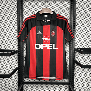 Camisola Retro A.C. Milan Principal 2001/02