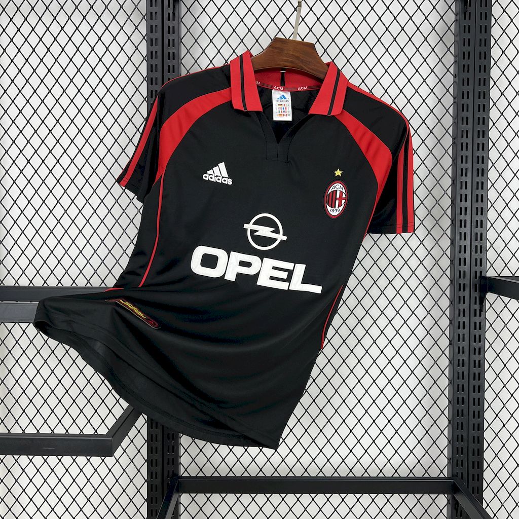 Camisola Retro A.C. Milan Terceira 2000/01 1