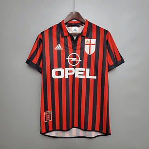 Camisola Retro A.C. Milan Principal 1999/00