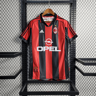 Camisola Retro A.C. Milan Principal 1998/99