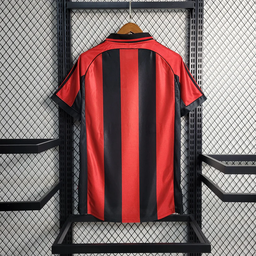 Camisola Retro A.C. Milan Principal 1998/99 2