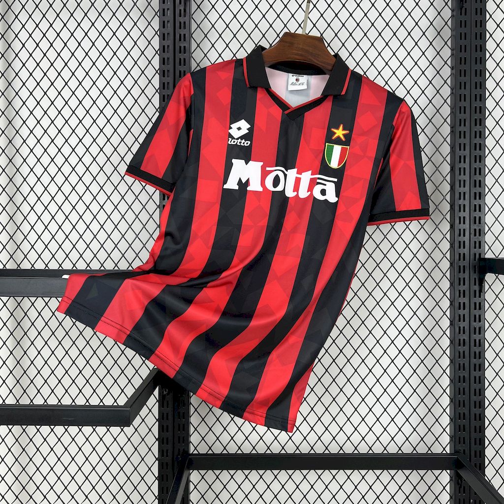 Camisola Retro A.C. Milan Principal 1995/96 1