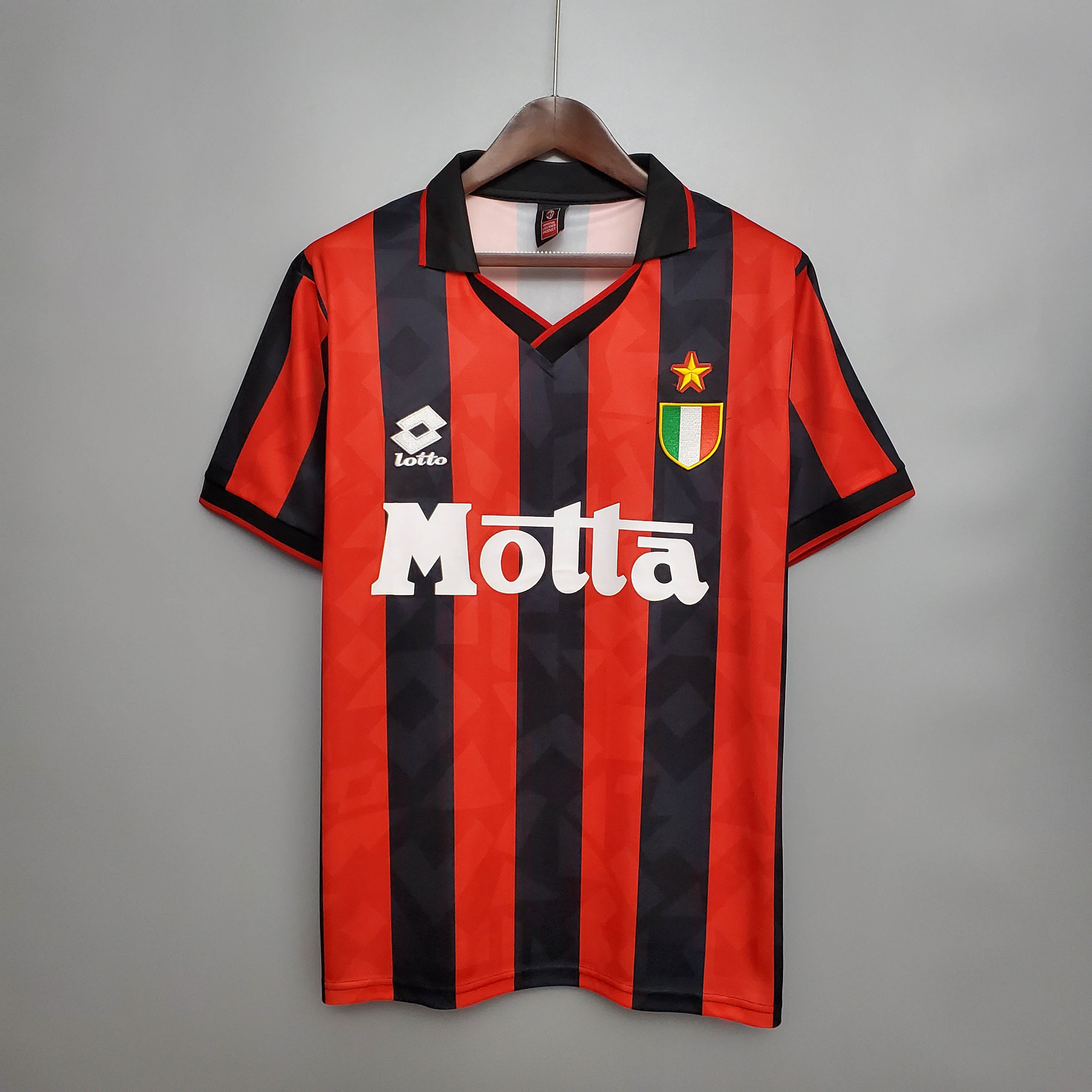 Camisola Retro A.C. Milan Principal 1993/94 1