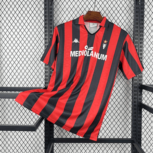 Camisola Retro A.C. Milan Principal 1988/89
