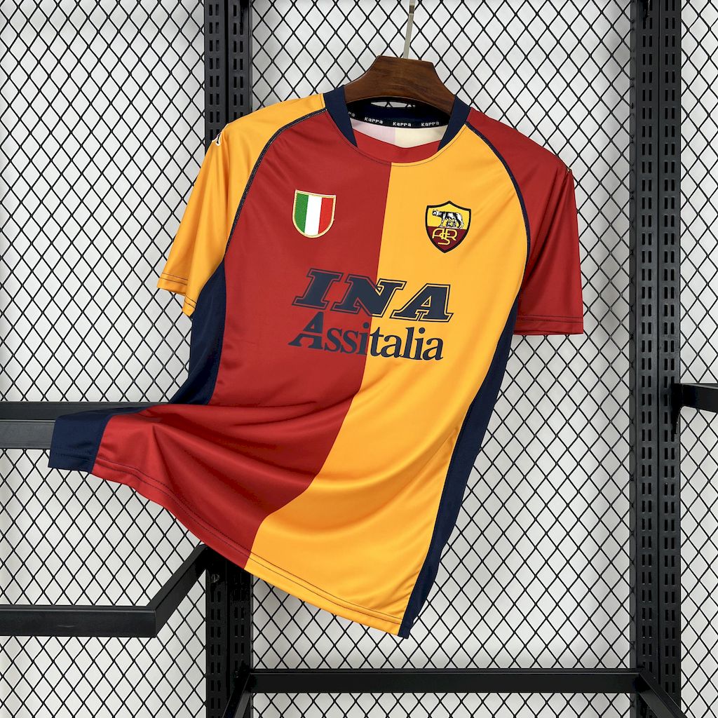 Camisola Retro A.S. Roma Principal 2001/02 1