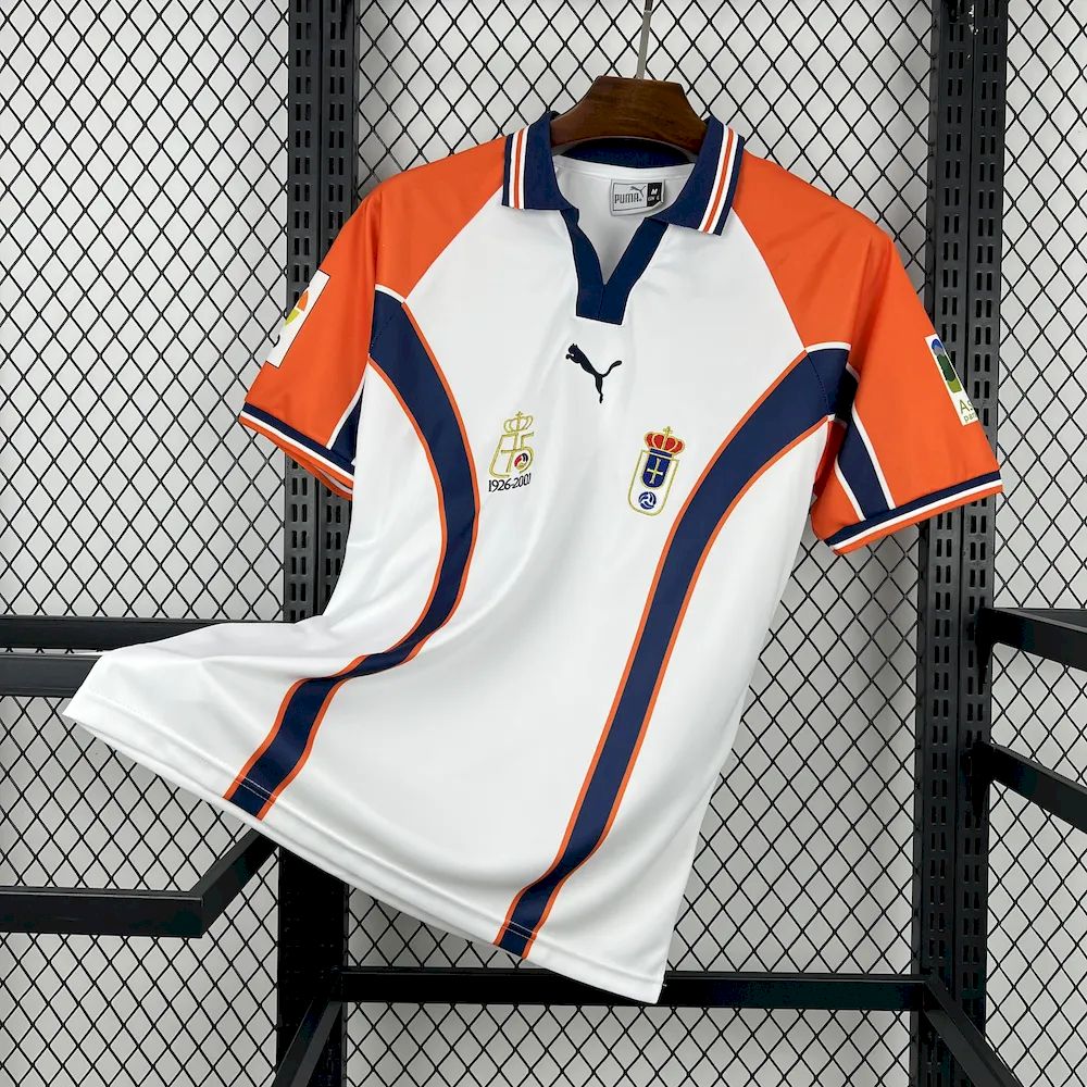 Camisola Retro Real Oviedo Alternativa 2000/01 1