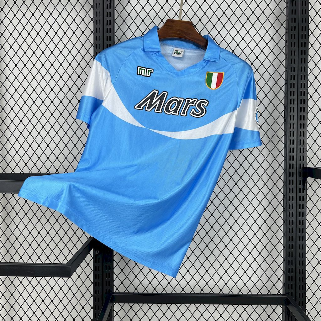 Camisola Retro S.S.C. Napoli Principal 1990/91 1