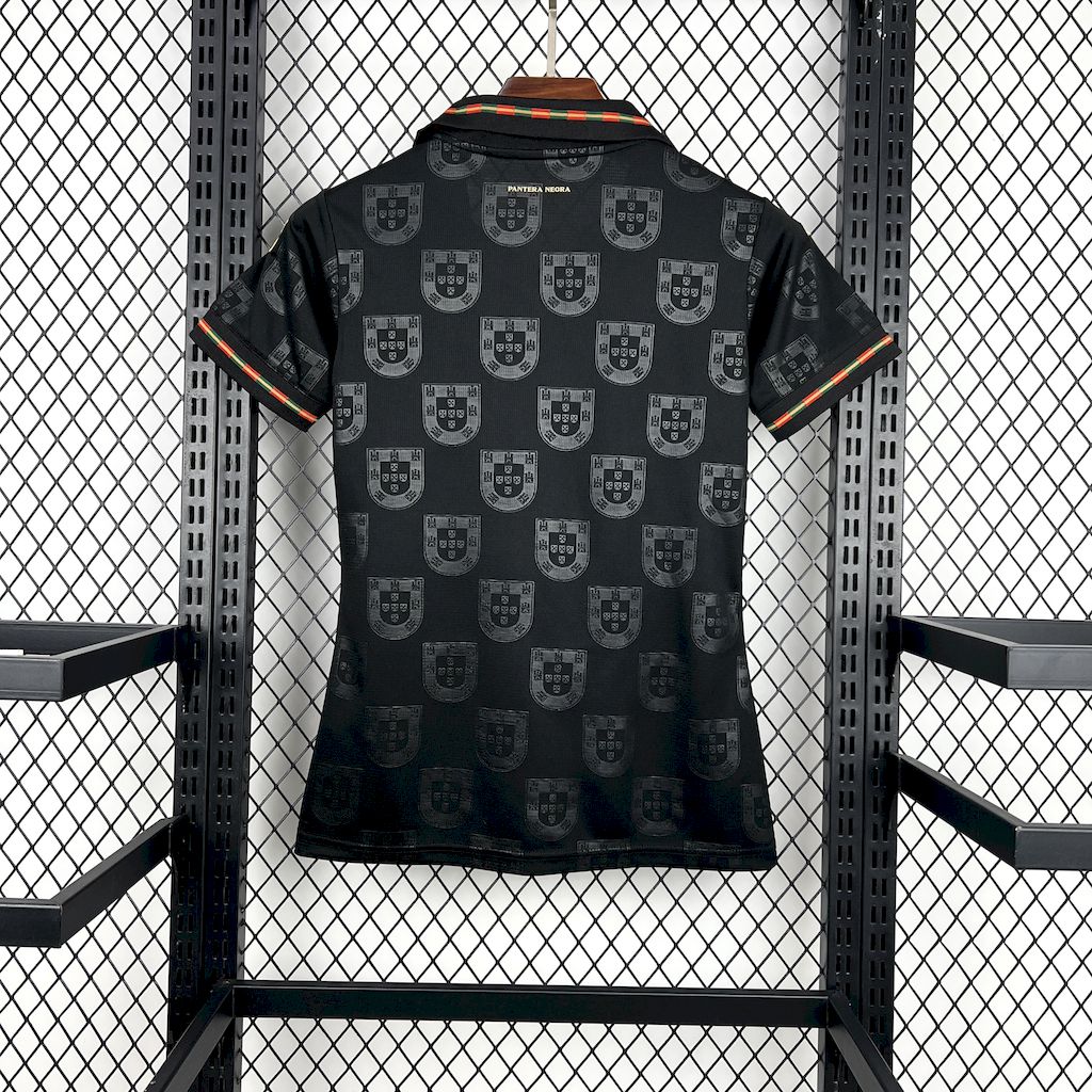 Camisola Portugal Edição Especial Pantera Negra - Versão Feminina 2