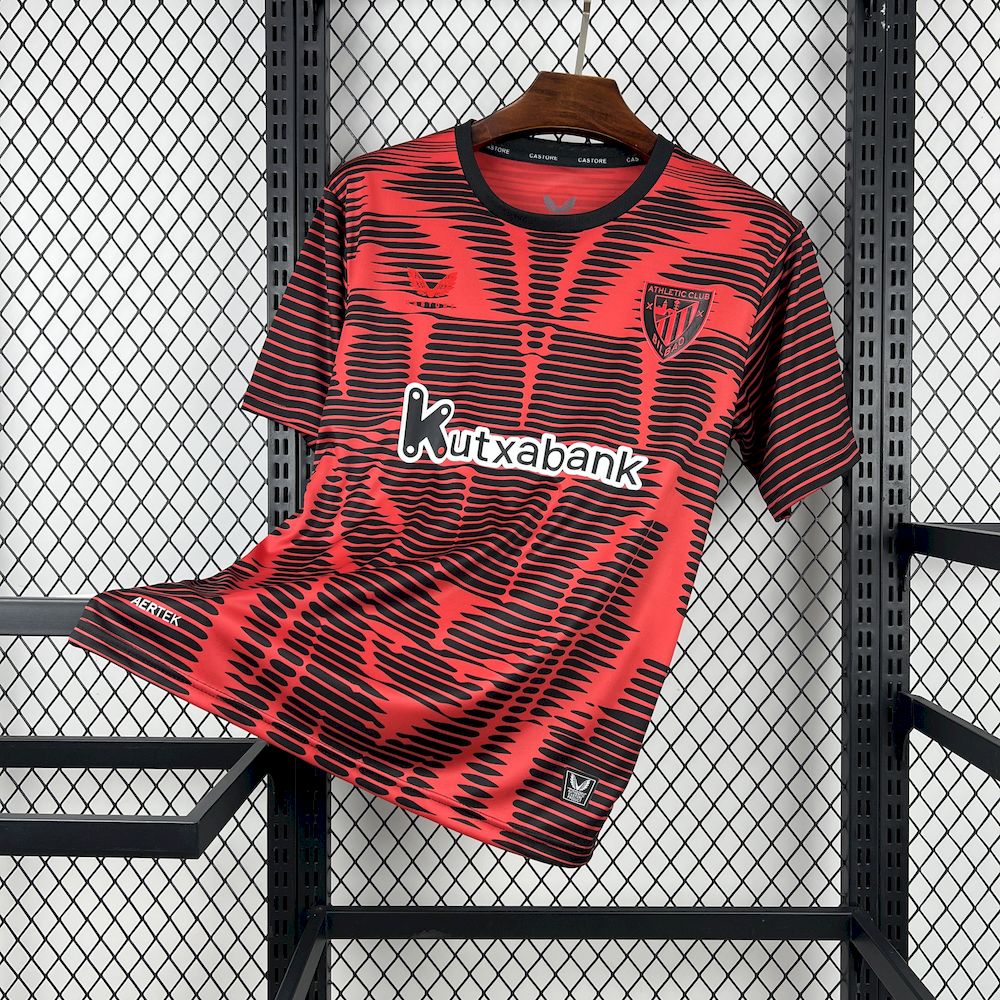 Camisola Athletic Bilbao Aquecimento 25/26 1