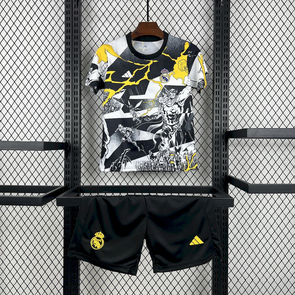 Equipamento Criança Real Madrid C.F. X Marvel 25/26 1