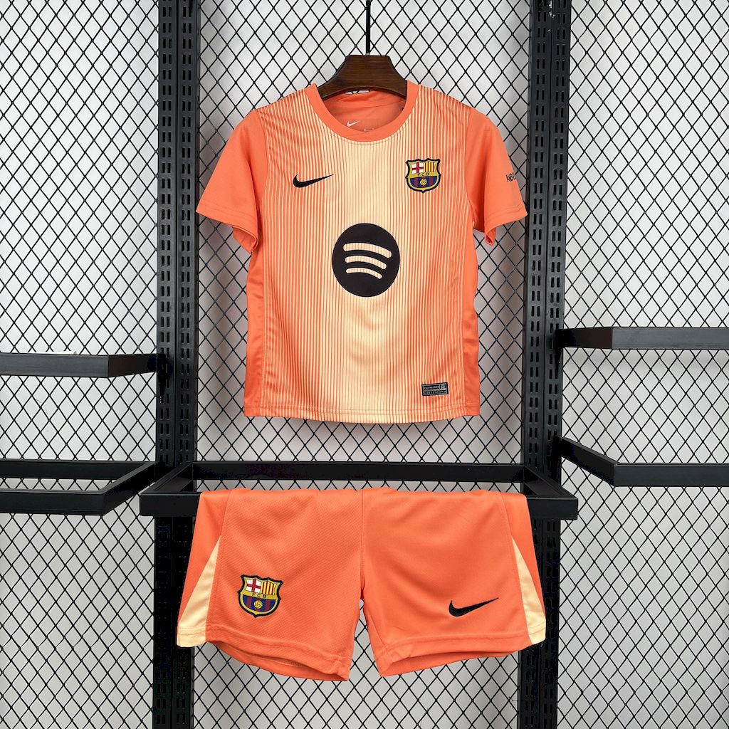 Equipamento Criança F.C. Barcelona Guarda Redes 25/26 1
