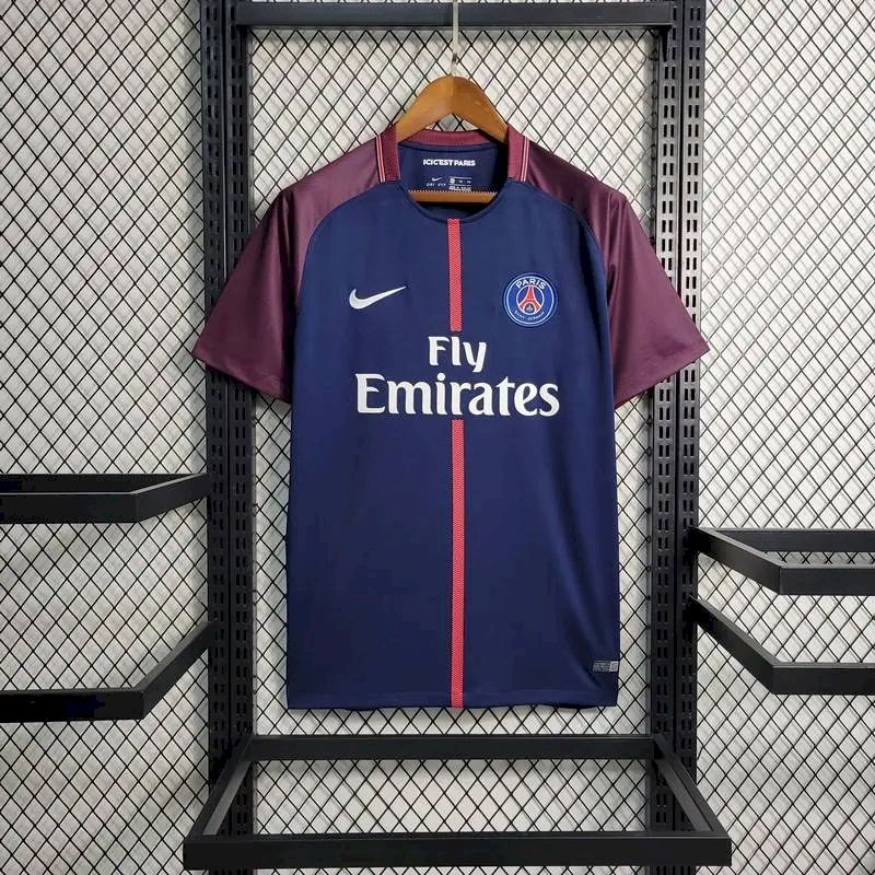 Camisola Retro Paris Saint-Germain F.C. Principal 2017/18 1