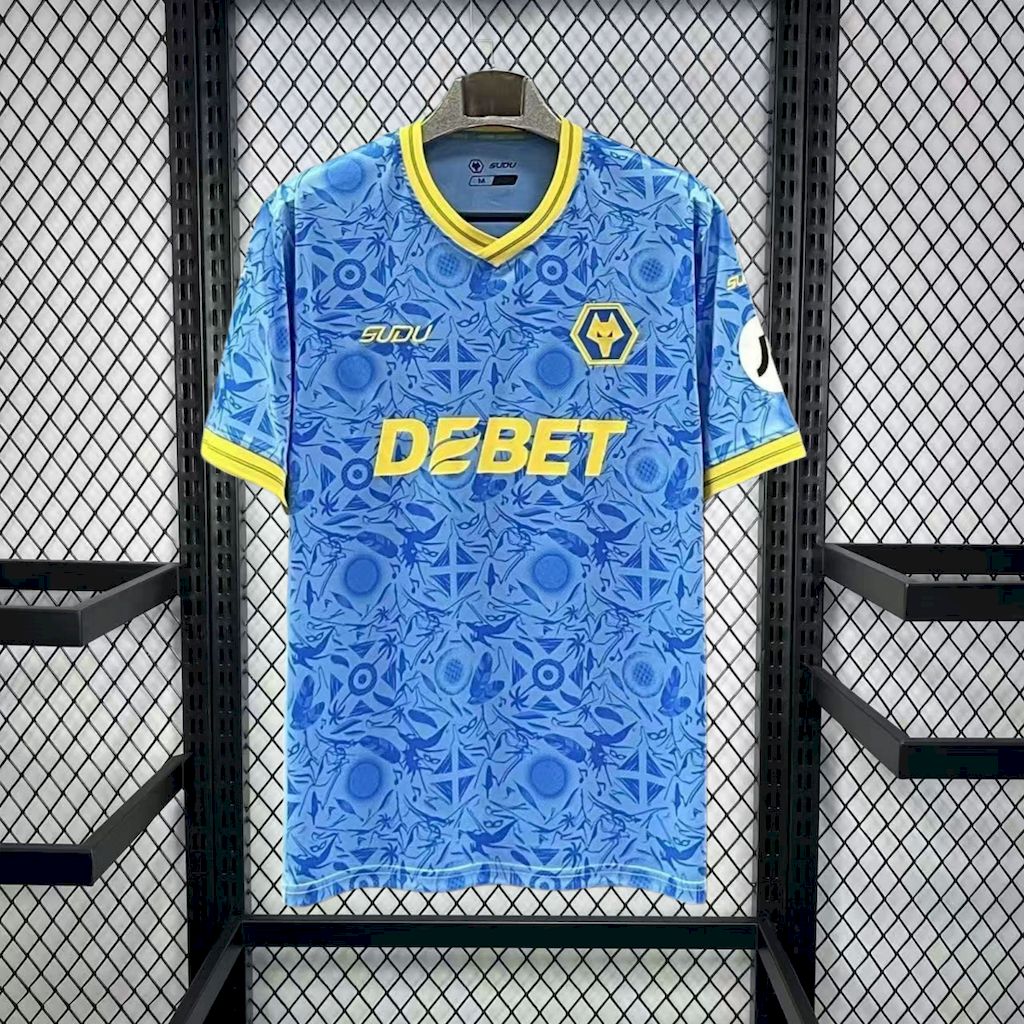 Camisola Wolverhampton Wanderers F.C. Terceira 25/26 1