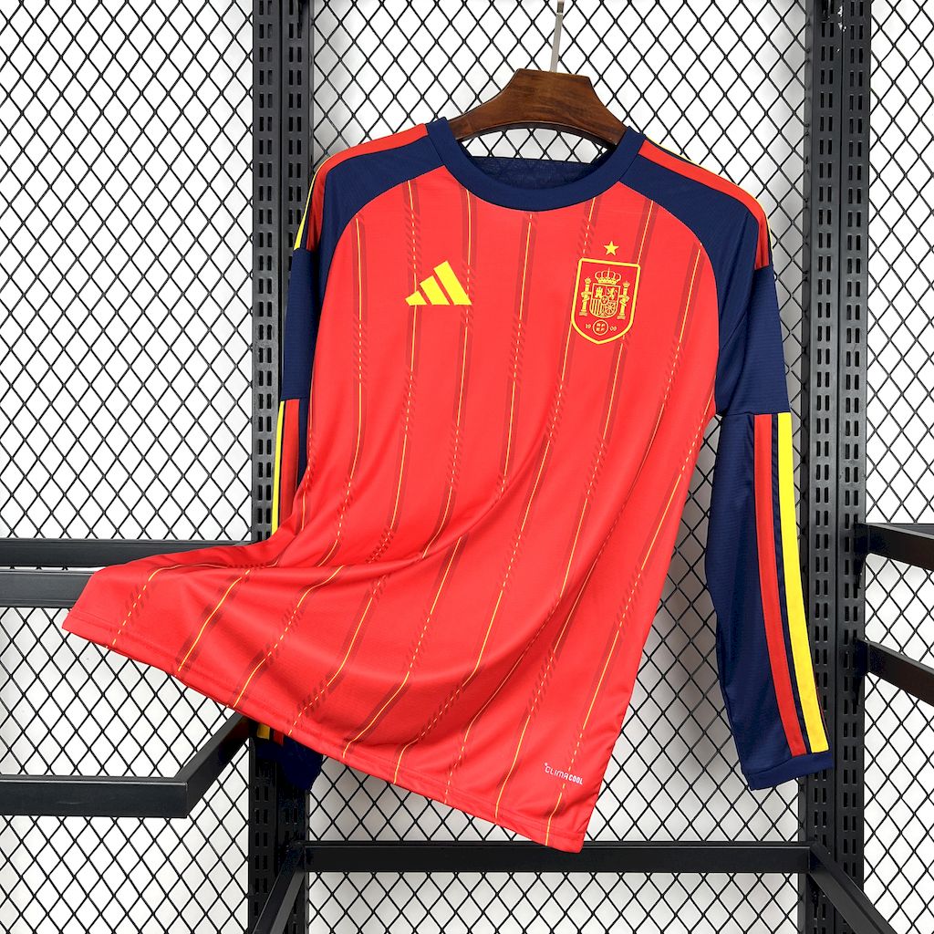 Camisola Espanha Principal 2026 - Manga Comprida 1