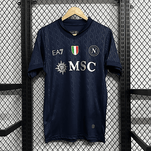 Camisola S.S.C. Napoli Terceira Champions League 25/26