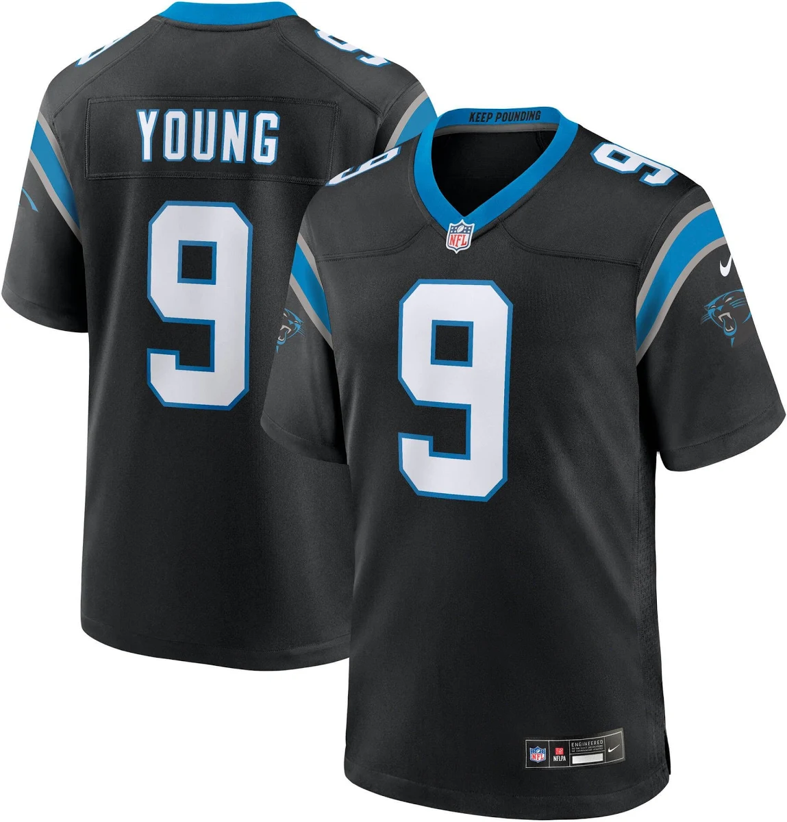 Camisola Carolina Panthers - Young #9 1