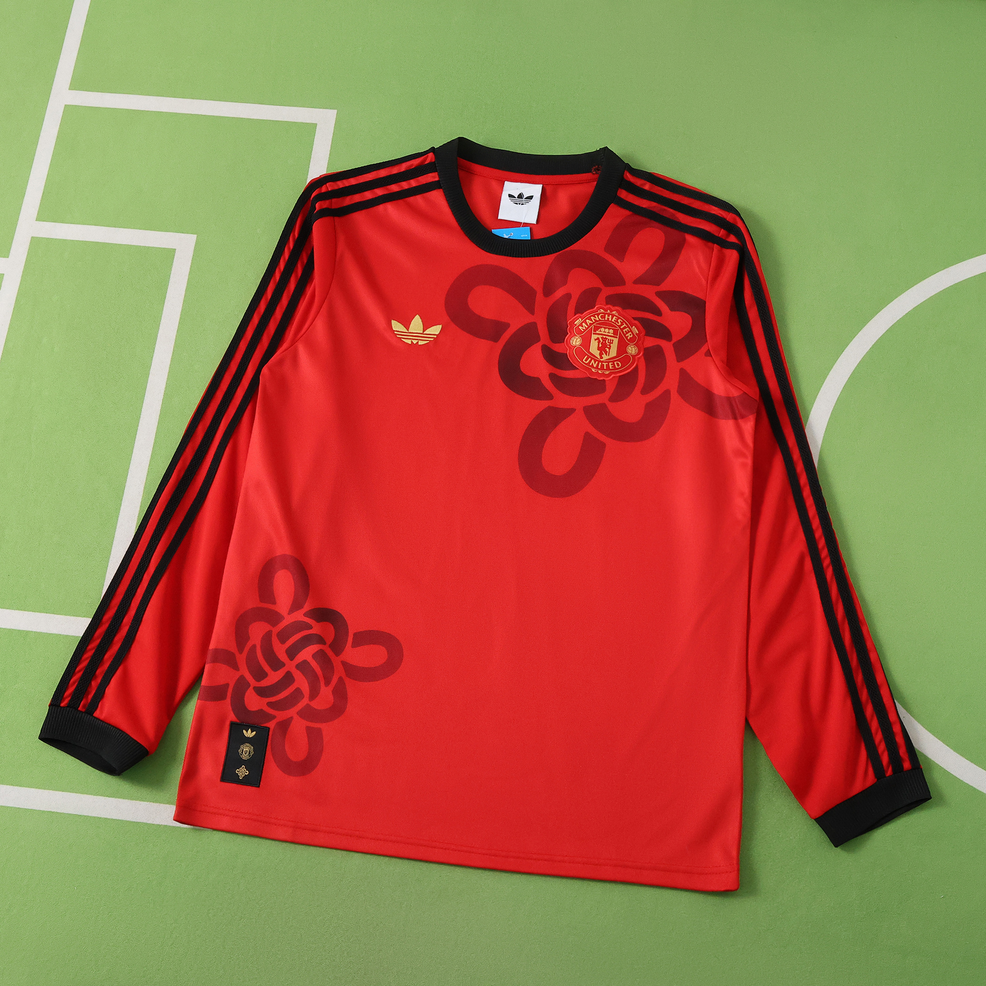 Camisola Manchester United F.C. Ano Novo Chinês 25/26 - Manga Comprida 1