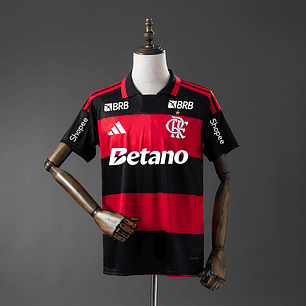 Camisola CR Flamengo Principal 26/27 - C/ Todos os Patrocínios